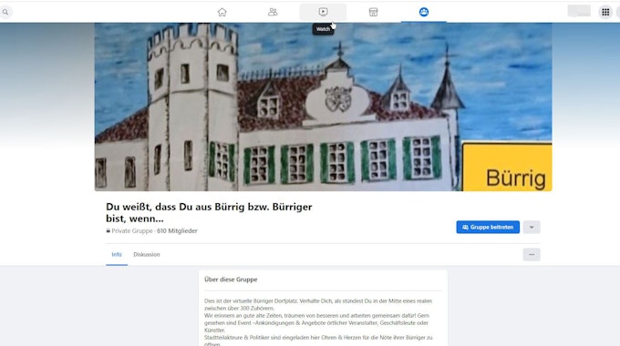 Screenshot FB Bürrig