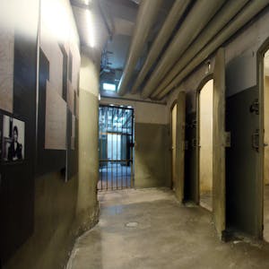 Die einstigen Arrestzellen im NS-Dokumentationszentrum