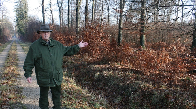 Die Wälder der Gemeinde kennt Dahlems Revierförster Ditmar Krumpen wie seine Westentasche. Sie liegen großteils höher, sodass die Borkenkäfer-Schäden sich in Grenzen halten.