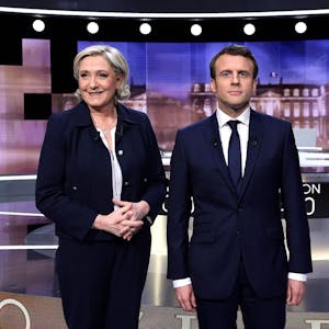 Le Pen Macron 210422