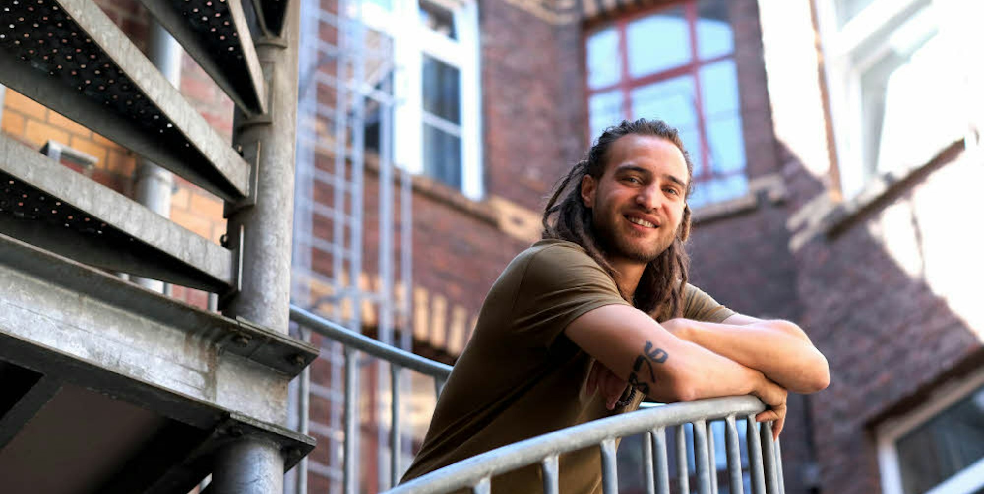 Elroi Schreiber will mit dem Künstlernamen Don Irie von Köln aus Karriere als Reggae-Musiker machen