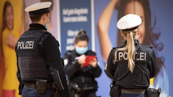 Einsatz der Bundespolizei Köln im Hauptbahnhof Köln