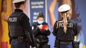 Einsatz der Bundespolizei Köln im Hauptbahnhof Köln