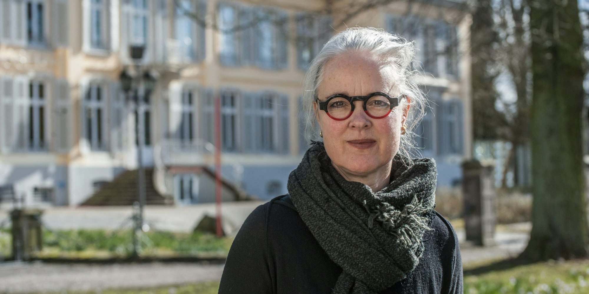 Vergangenheit und Zukunft des Museums im Blick hat Susanne Wedewer-Pampus, Tochter des früheren Direktors Rolf Wedewer.