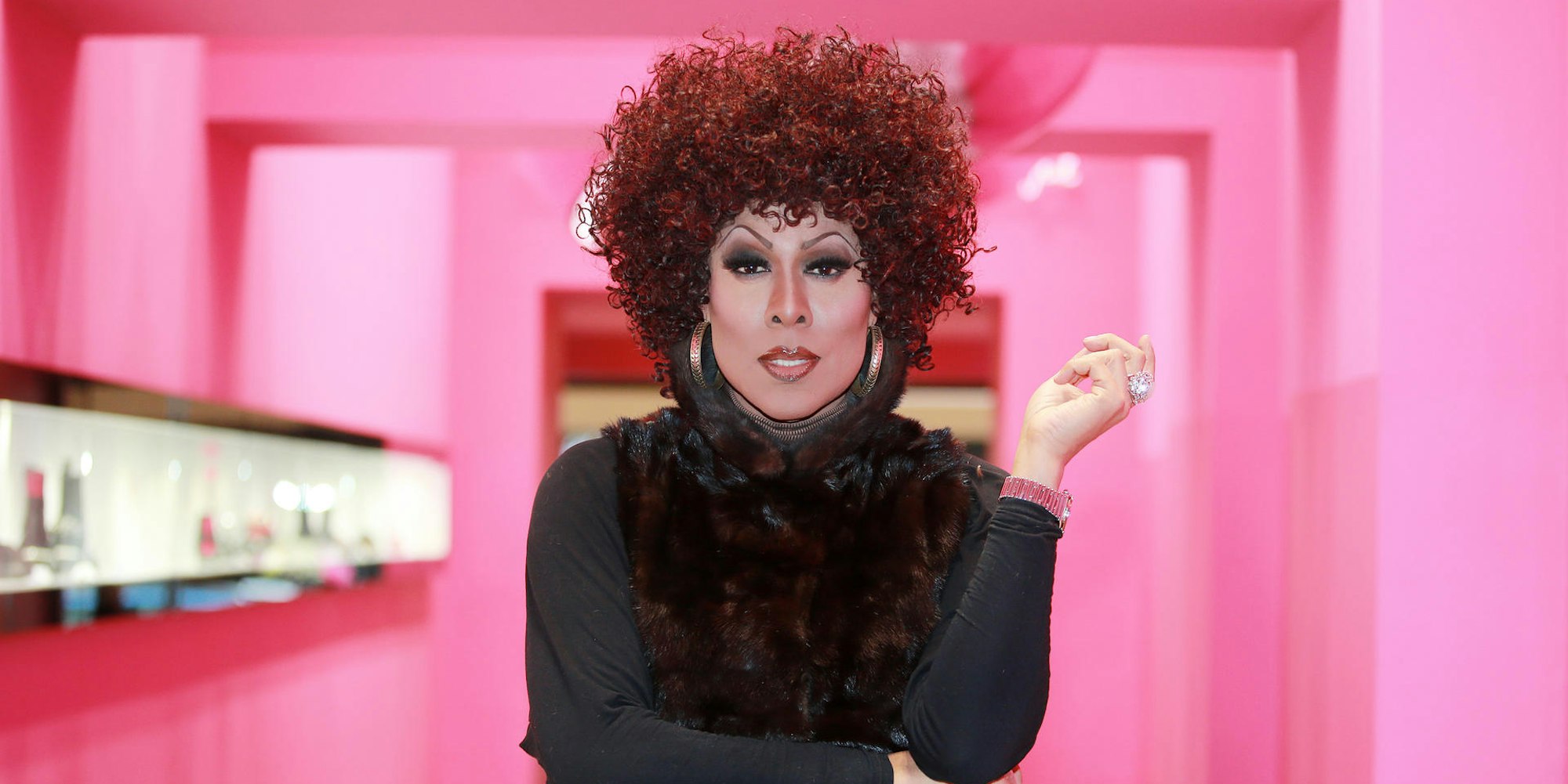 Die in Köln lebende Travestiekünstlerin Catherrine Leclery war bis vor kurzem Teil der TV-Show „Queen of Drags“.