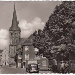 Burscheid-Kalender Hauptstr. mit Pastoratslinde Cekade 53-5