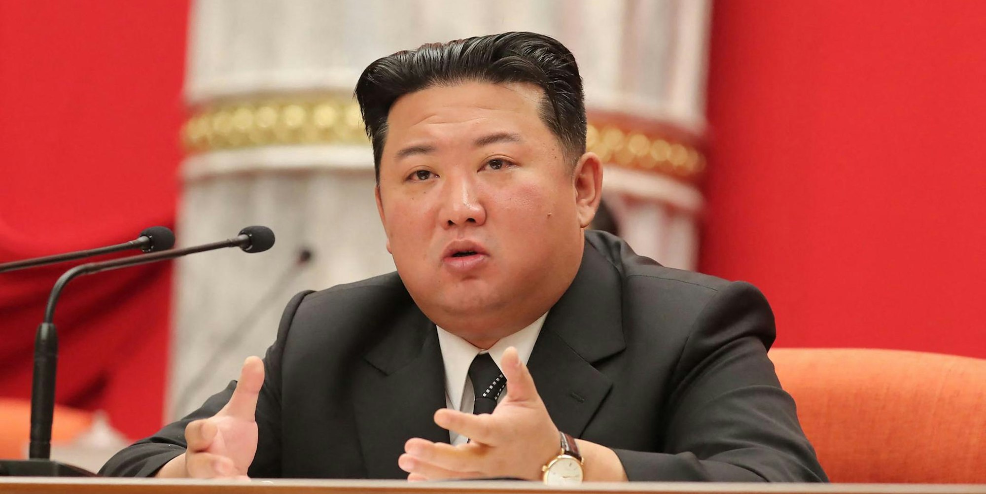 Kim Jong Un rot