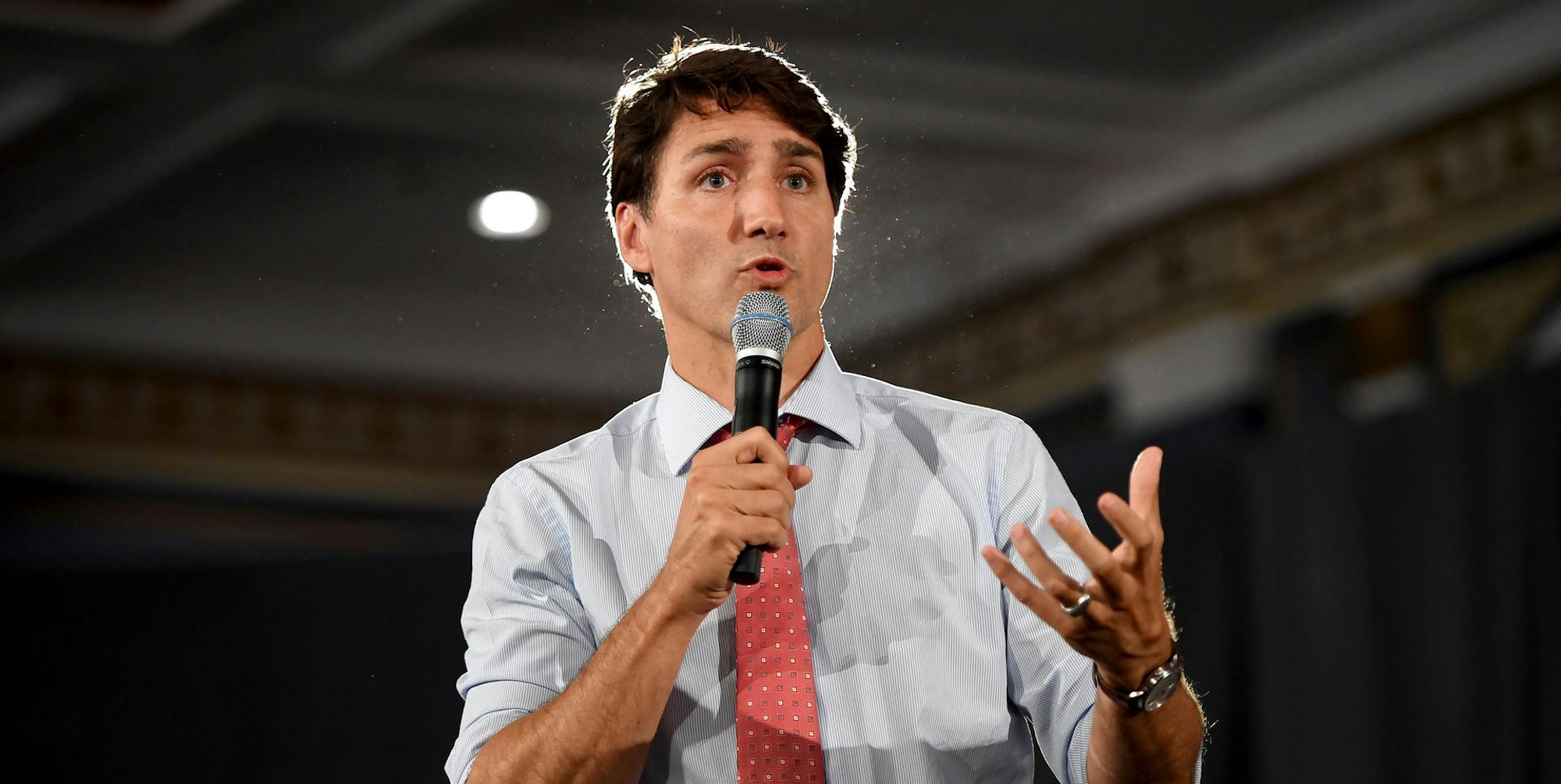 Justin Trudeau Wahlkampf