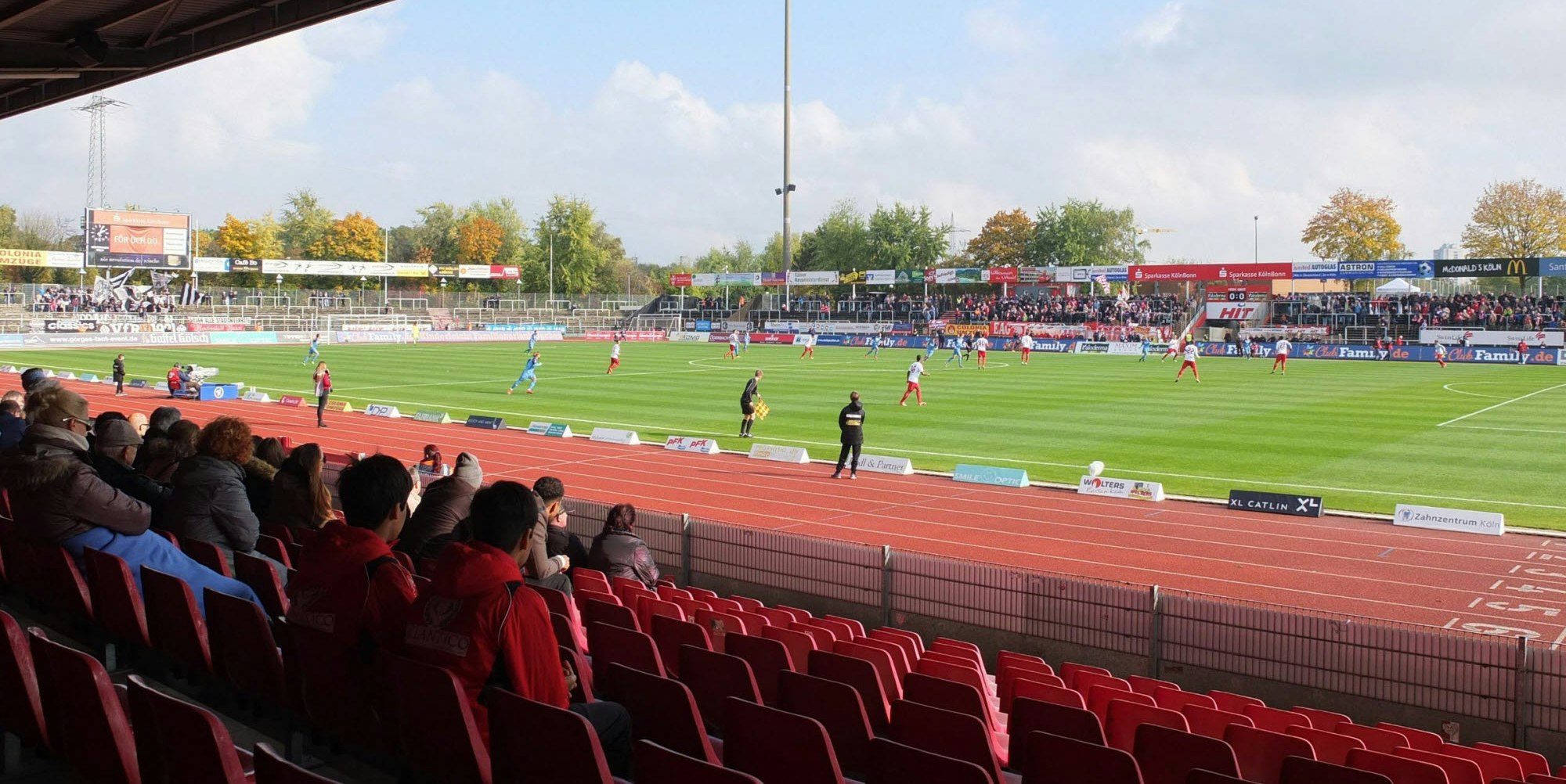 Das Fortuna-Stadion liegt in einem Gebiet, das sich durch die Parkstadt-Süd verändern wird.