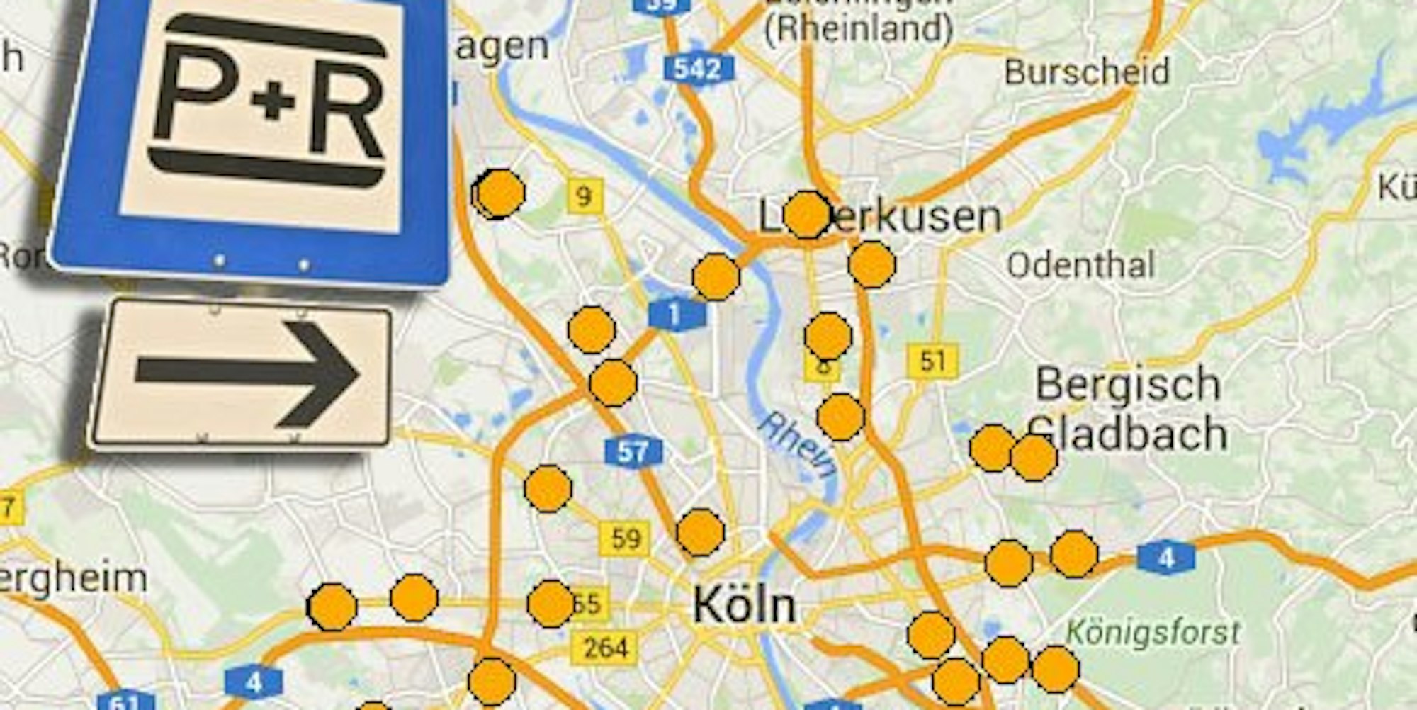 „Park and Ride“ in Köln: Wie komm ich am einfachsten in die Kölner City...