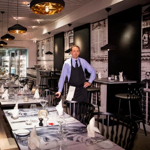 Fahrurdin Fajic in seinem Restaurant „Ox Royal“