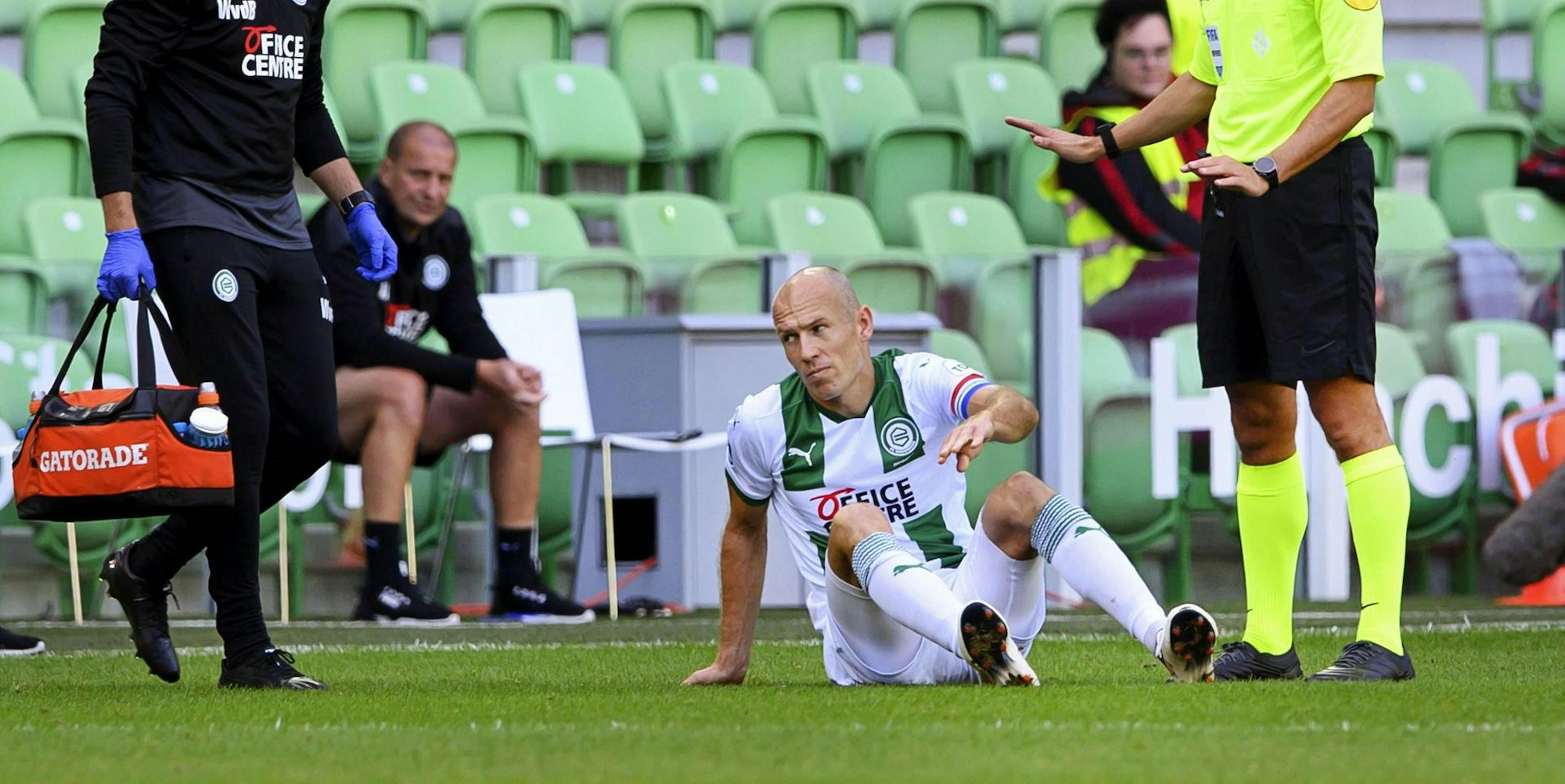 Arjen Robben verletzt