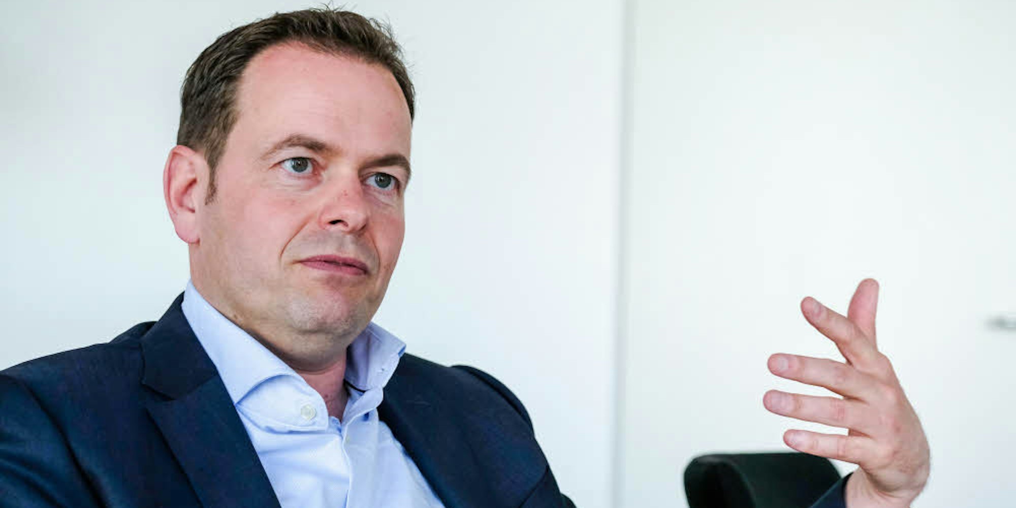 „Die emotionale Verbundenheit zu Fortuna Köln ist definitiv da“, sagt Geschäftsführer Michael Schwetje.