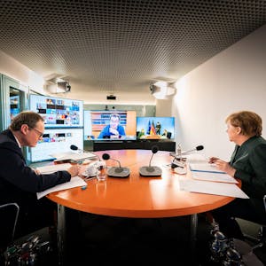 Merkel Videokonferenz