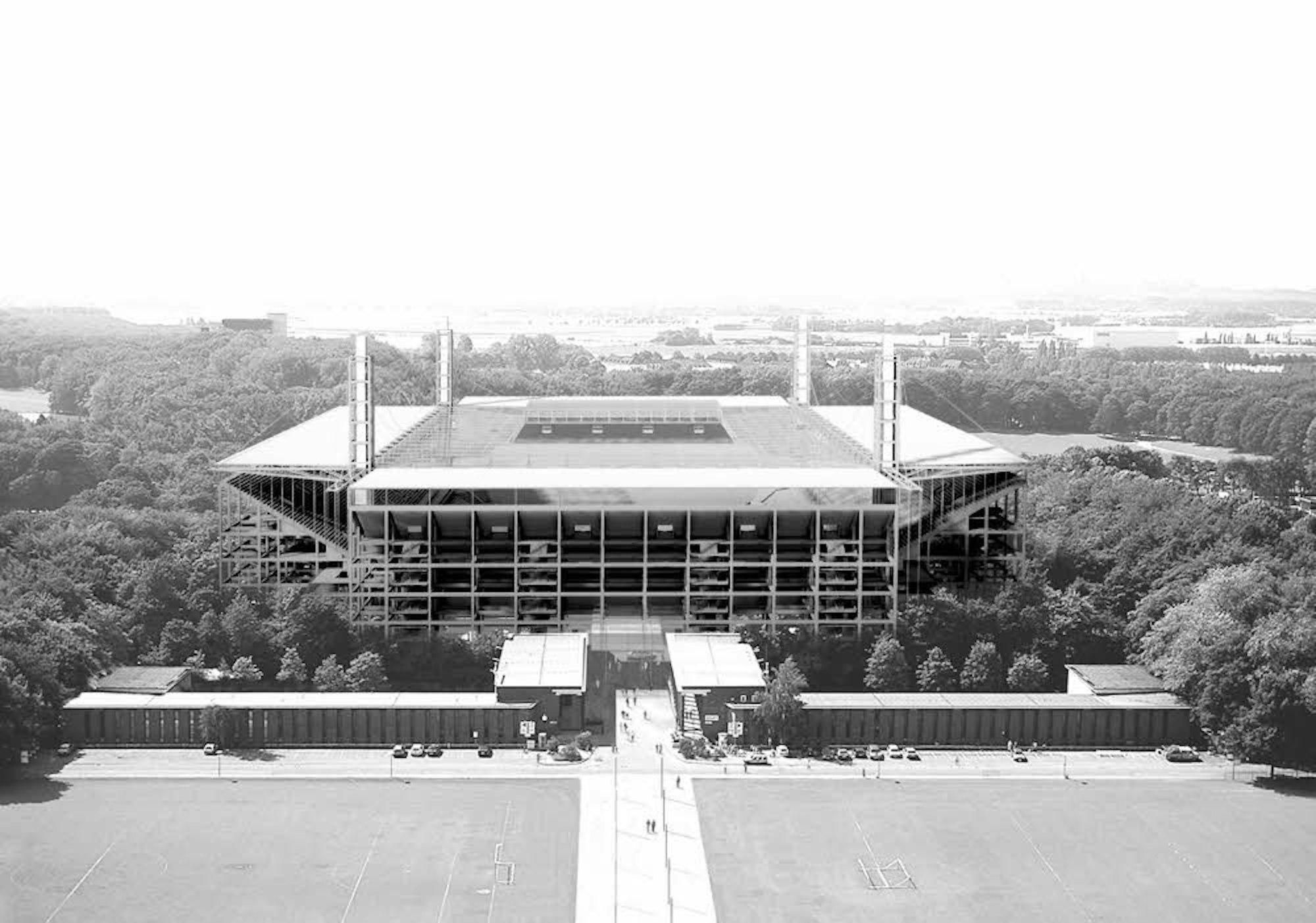 So könnte ein auf 75.000 Plätze erweitertes Rhein-Energie-Stadion aussehen.