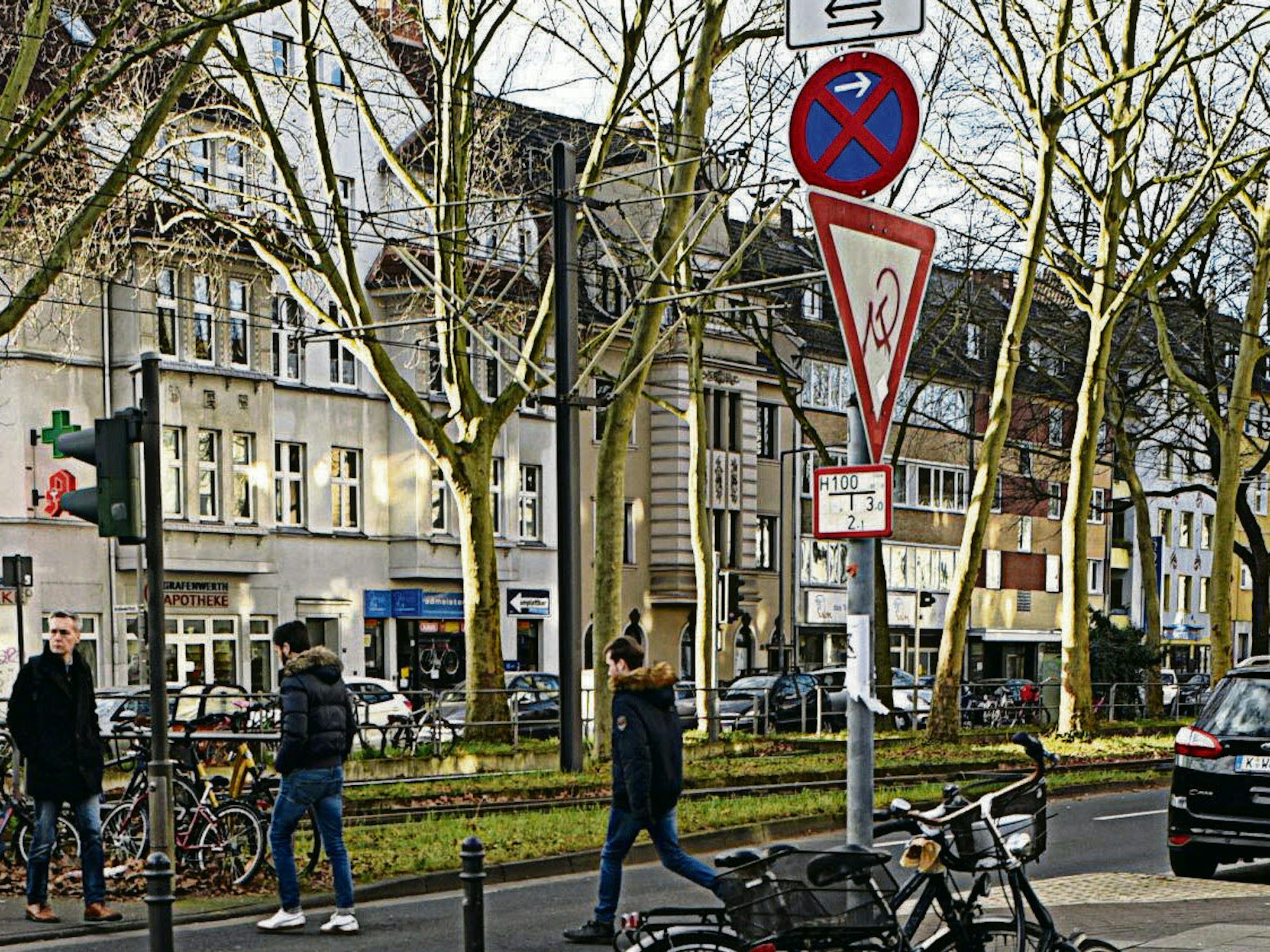 Der Übergang am Sülzgürtel in Höhe der Wichterichstraße ist gefährlich.