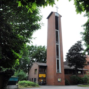 Der evangelische Kirchenkreis plant hier in Manfort eine neues Gemeindezentrum mit Kindertagesstätte.