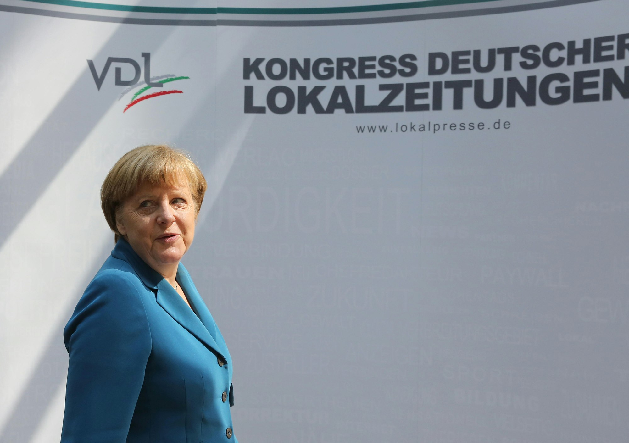 Angela Merkel beim VDL