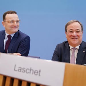 Jens Spahn und Armin Laschet