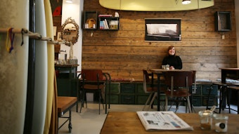Das Café Mansito von innen