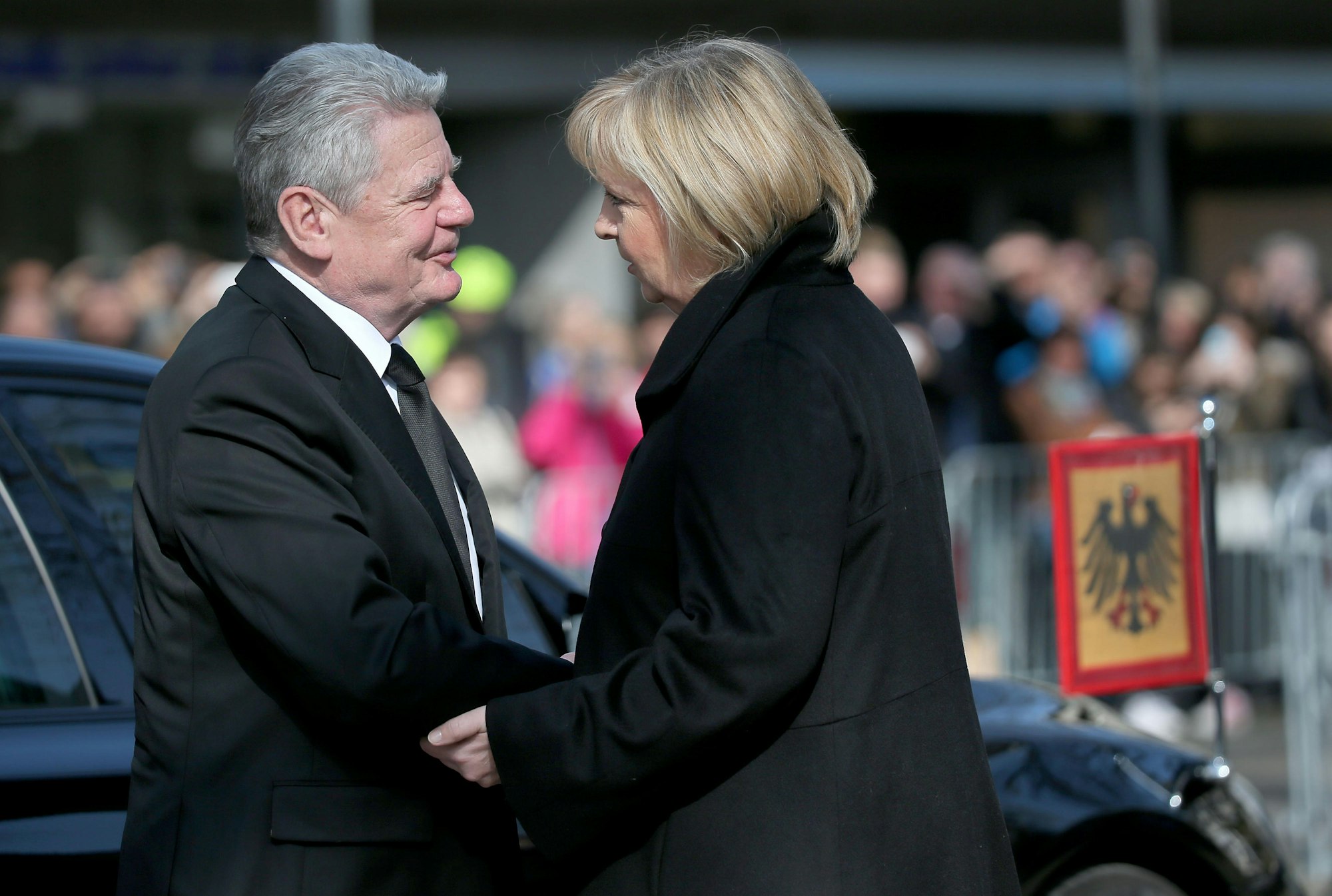 Kraft und Gauck westerwelle trauerfeier