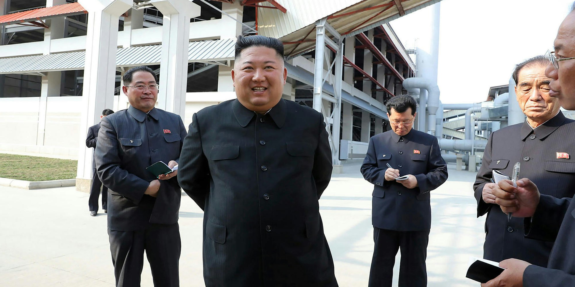 Kim Jong Un zurück