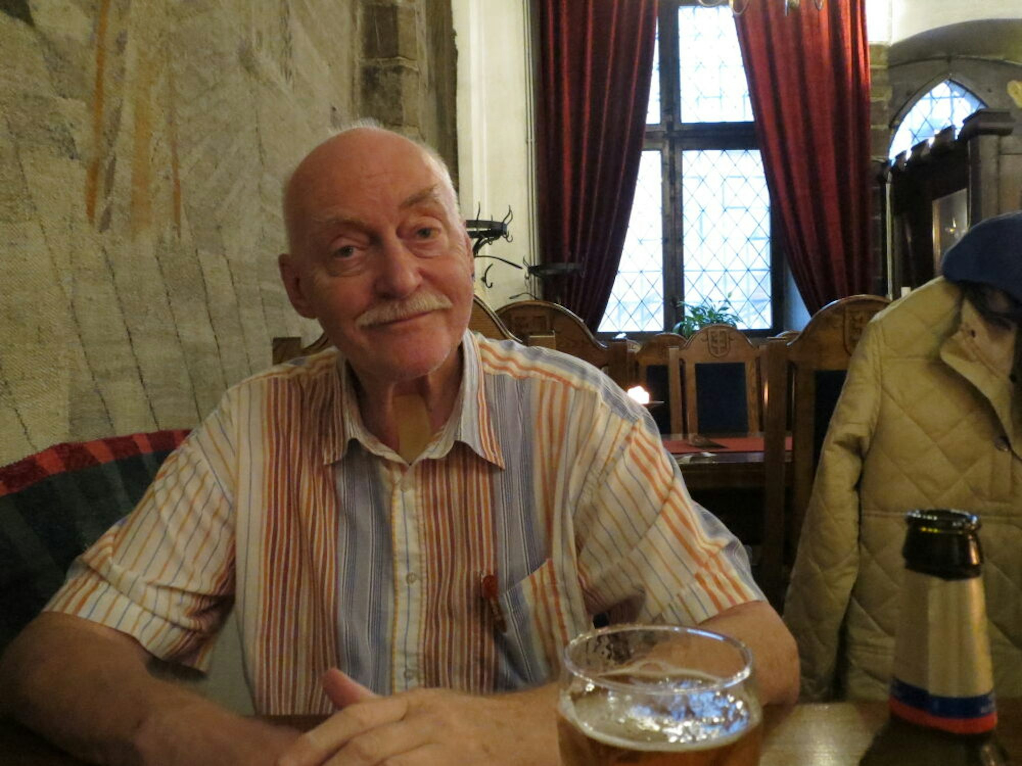 Walter Dohr reiste mit seiner Tochter nach Tallinn. 