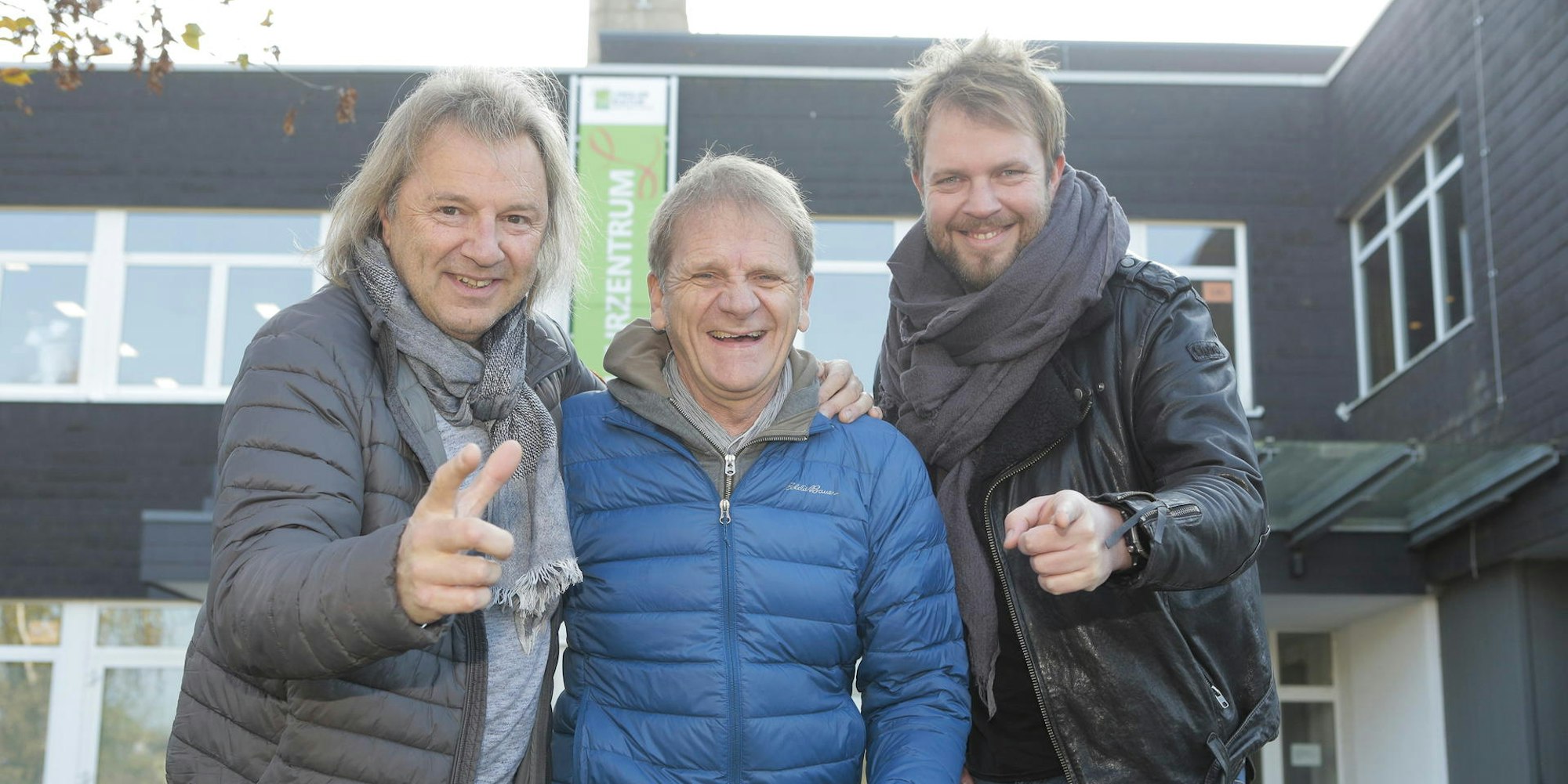 Freuen sich schon auf die Weihnachtskonzert-Tour: (v.l.) Hans-Ludwig „Bubi“ Brühl, Klaus Lückerath und Sven Welter