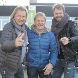 Freuen sich schon auf die Weihnachtskonzert-Tour: (v.l.) Hans-Ludwig „Bubi“ Brühl, Klaus Lückerath und Sven Welter