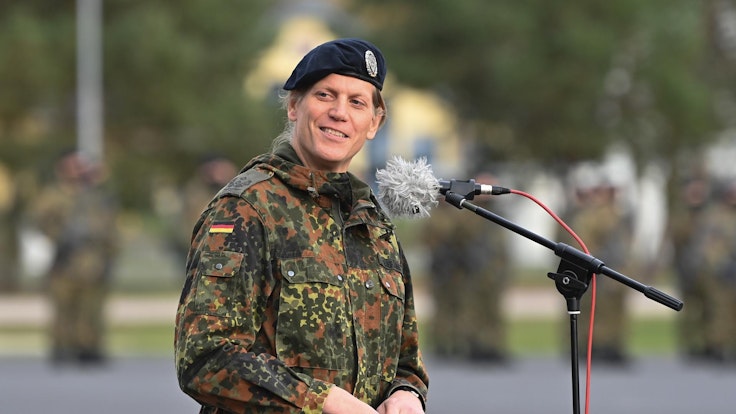 Oberstleutnant Anastasia Biefang kommt nach Bonn.