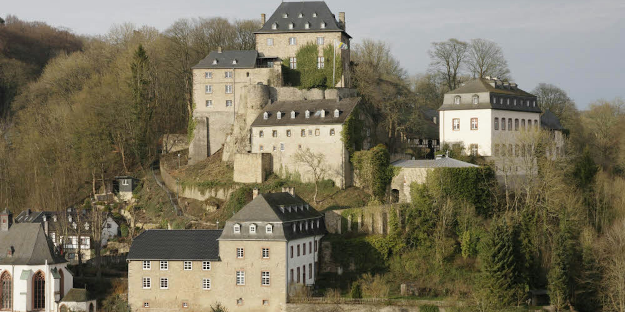Der Blick auf die Burg Blankenheim ist nach vielen Jahren wieder ohne Einschränkung möglich.