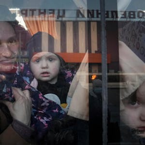 Vertriebene aus der Ukraine