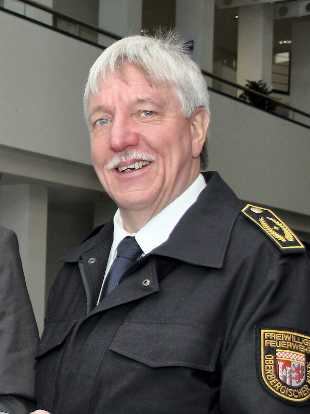 Wilfried Fischer ist Kreisbrandmeister und stammt aus der Feuerwehr Radevormwald.