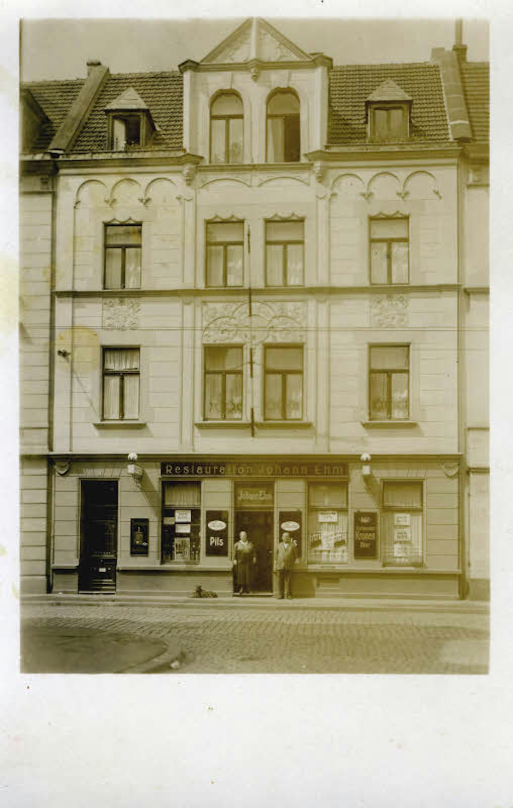Bis heute am gleichen Ort: Das Gasthaus in der Landmannstraße