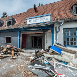Das ehemalige Jugendzentrum Megaphon in Sträßchen steht leer und soll Wohnbauten und einer Kita weichen.