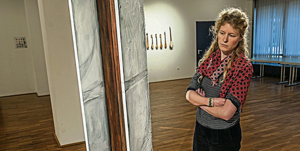 Im Erholungshaus werden ab Sonntag Werke von Studenten der Akademie der Bildenden Künste in München gezeigt. Doch nicht jeder angehende Künstler wollte unter dem Namen von Bayer ausstellen.