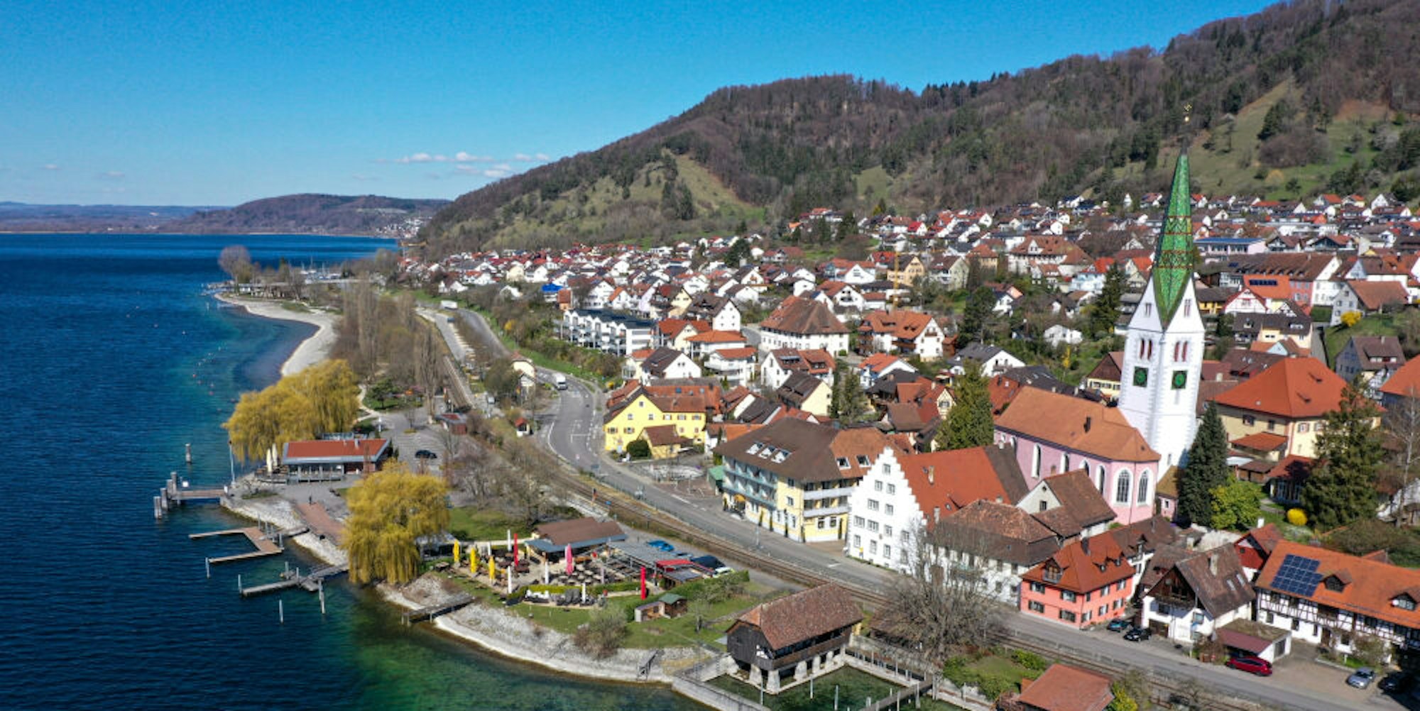 Sipplingen in Baden-Württemberg am Bodensee: Die Region ist derzeit ein beliebtes Reiseziel.