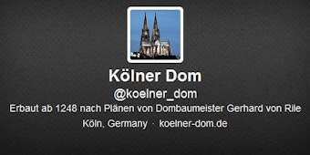 DONG DONG DONG! Jede Stunde lässt der Kölner Dom beim Kurznachrichtendienst Twitter die Glocken läuten. Im ersten Teil der neuen Serie „Köln im Netz“ stellt ksta.de den Mann hinter dem Dom-Account vor.