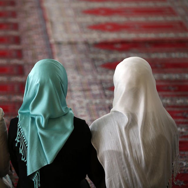 Frauen in einer Moschee