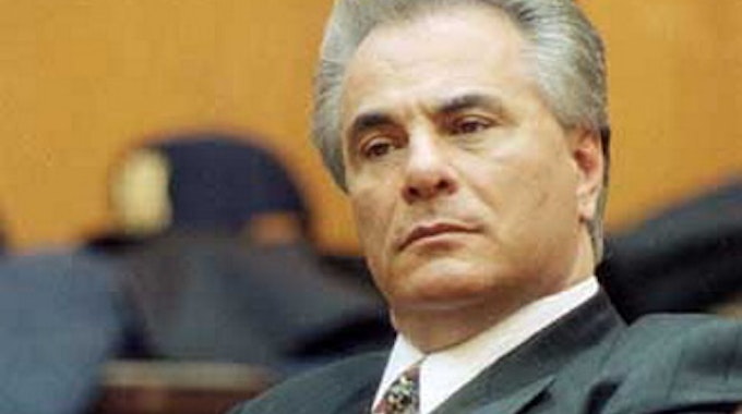 Mafia-Boss John Gotti bei einem Prozess in den 1990er-Jahren.