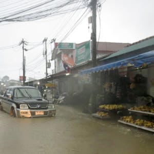 Überschwemmungen in Thailand