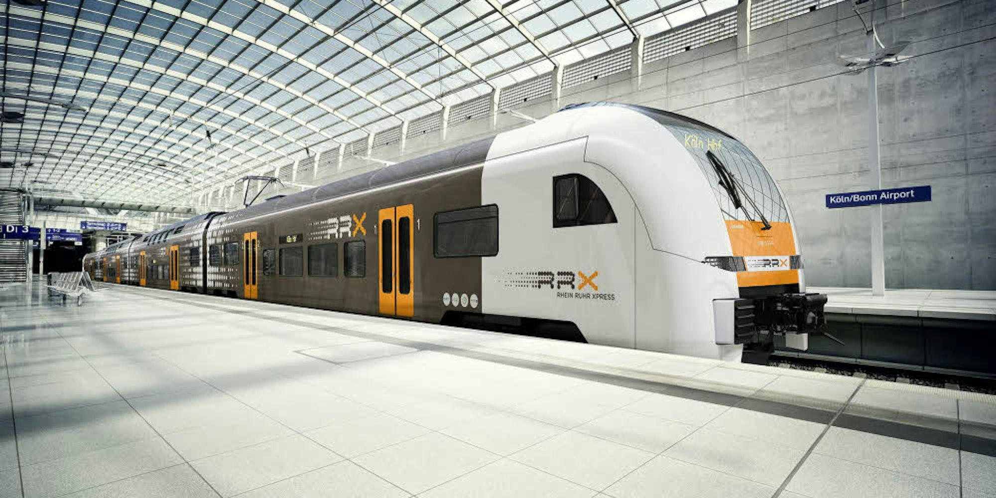 Visualisierung des Rhein-Ruhr Express
