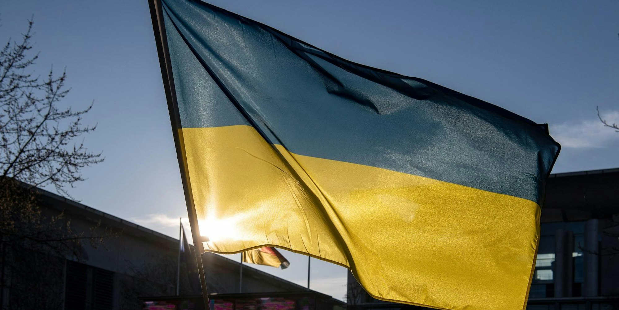 Ukraine-Fahne