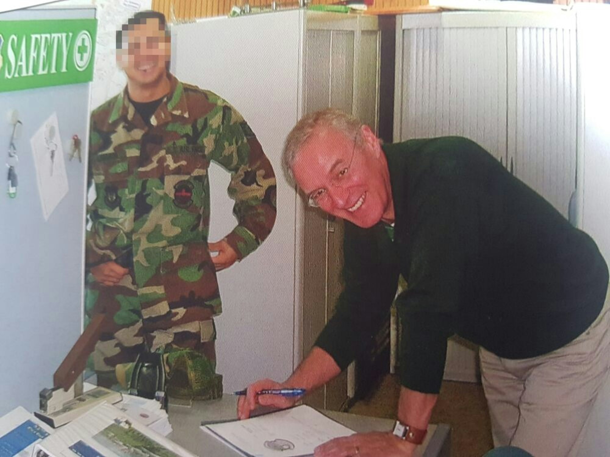 Elf Jahre lang arbeitete der Liblarer Klaus van den Boom mit US-Soldaten zusammen.