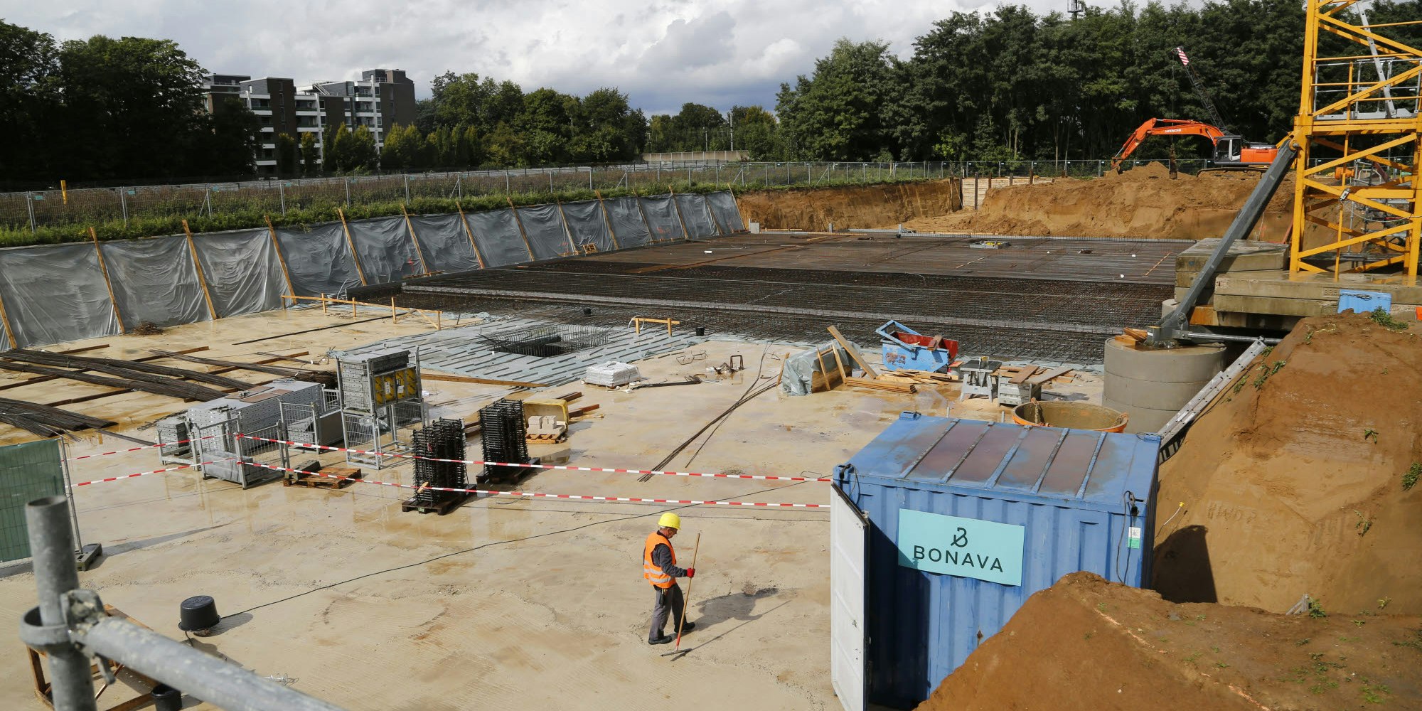 Der Bau der "Junkersdorfer Stadtgärten" hat begonnen.