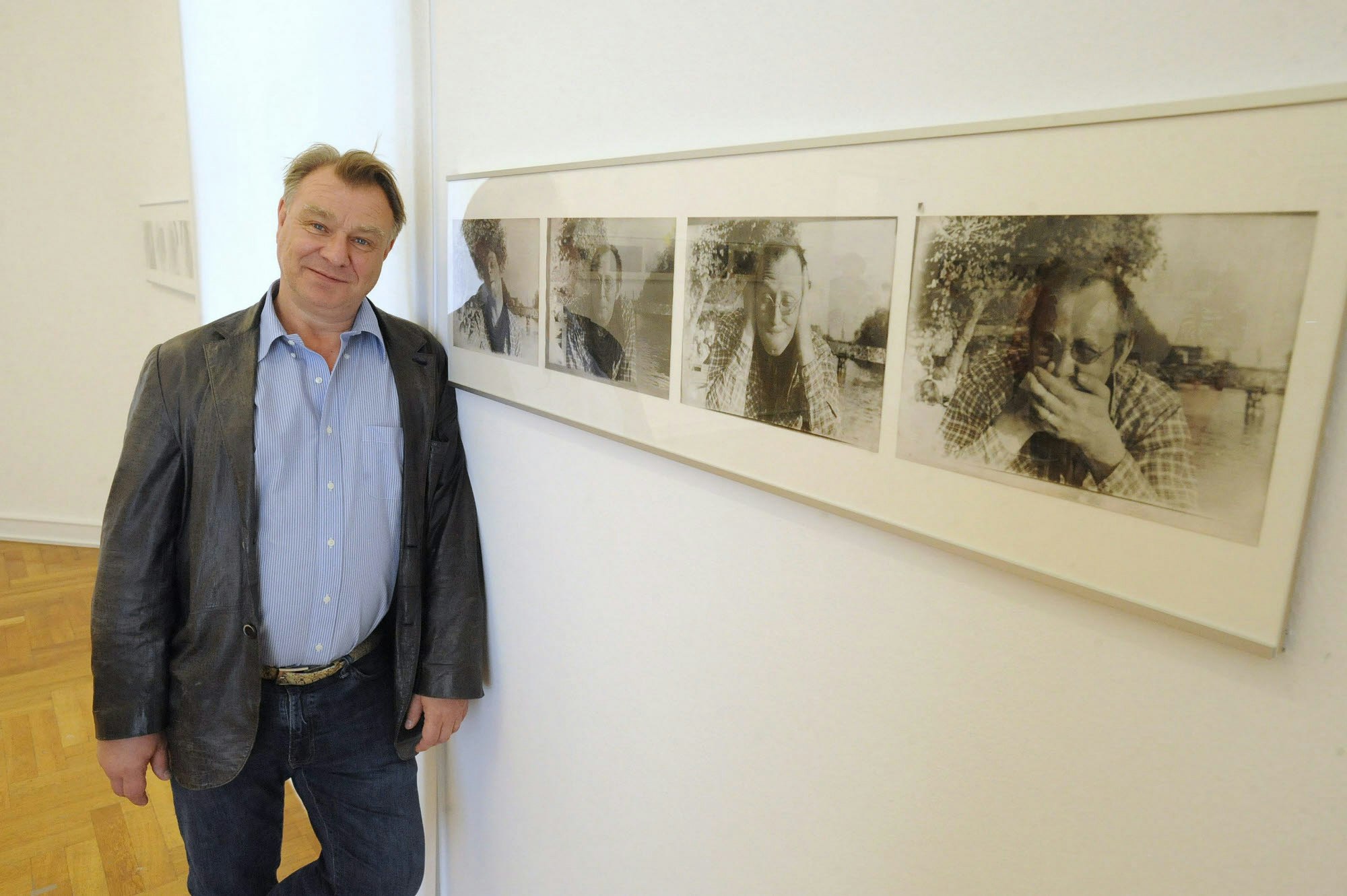 Im Angesicht des Vaters: Sohn und Erbe Georg Polke ermöglichte die Ausstellung der väterlichen Fotografien im Museum Morsbroich.