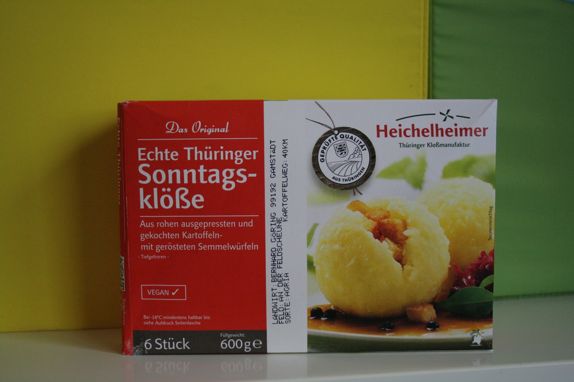 Heichelheimer Kartoffelklöße