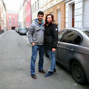 Samet Algen und seine Frau Selin kennen das Parkplatzproblem aus leidvoller Erfahrung.