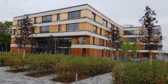 Preisgekrönte Architektur: Der Neubau der Gesamtschule wird mit dem Schulbaupreis ausgezeichnet.