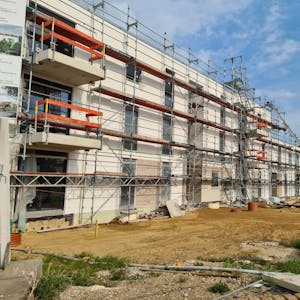 Die Häuser im Baugebiet Sonnenfeld werden nun nach und nach fertiggestellt.